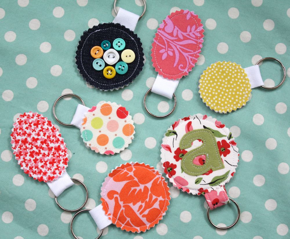 Scrap Your Stash guest post: fabric scrap key chain tutorial – Craftiness  Is Not Optional